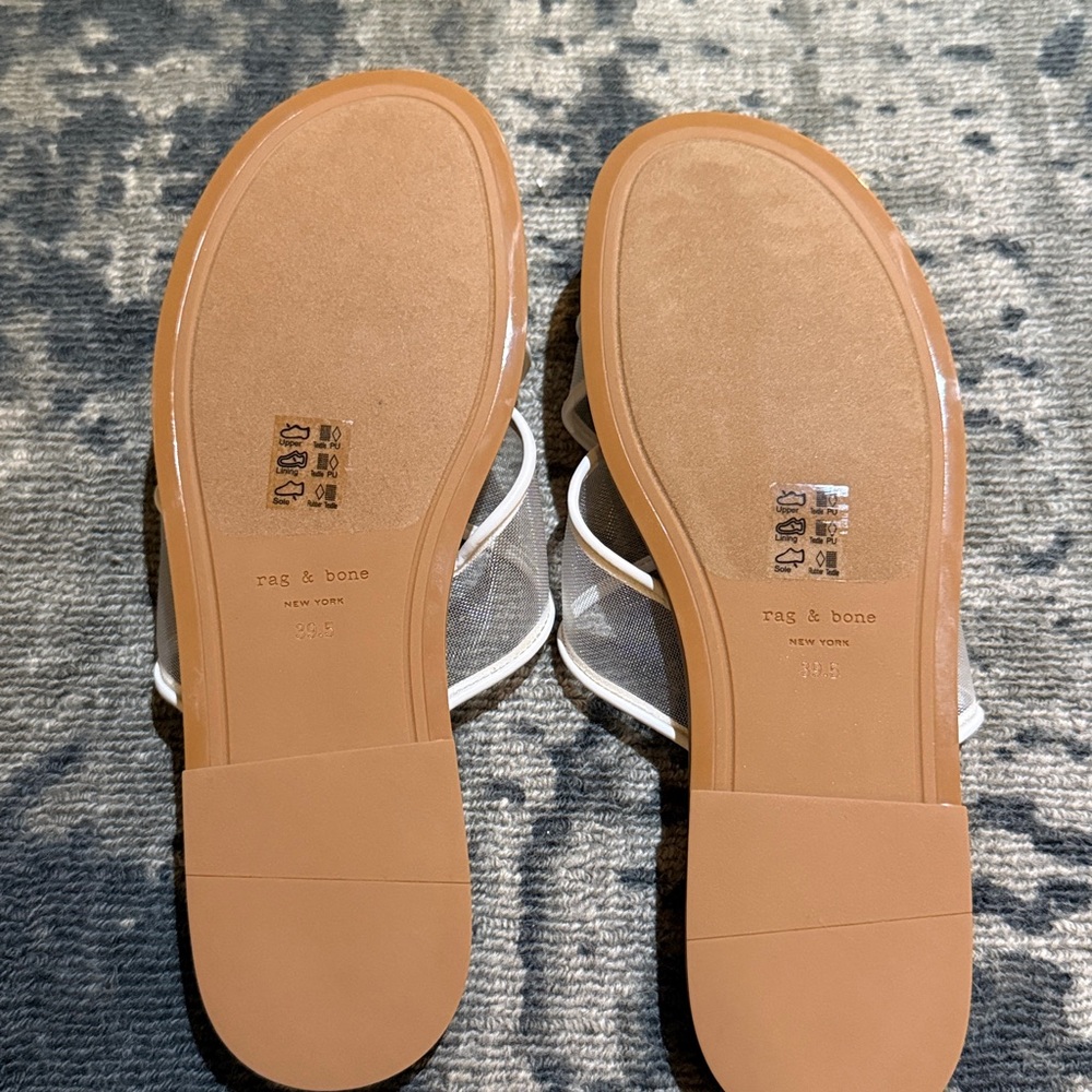 Rag & Bone white mesh sandals. New without tags. - Picture 3 of 3